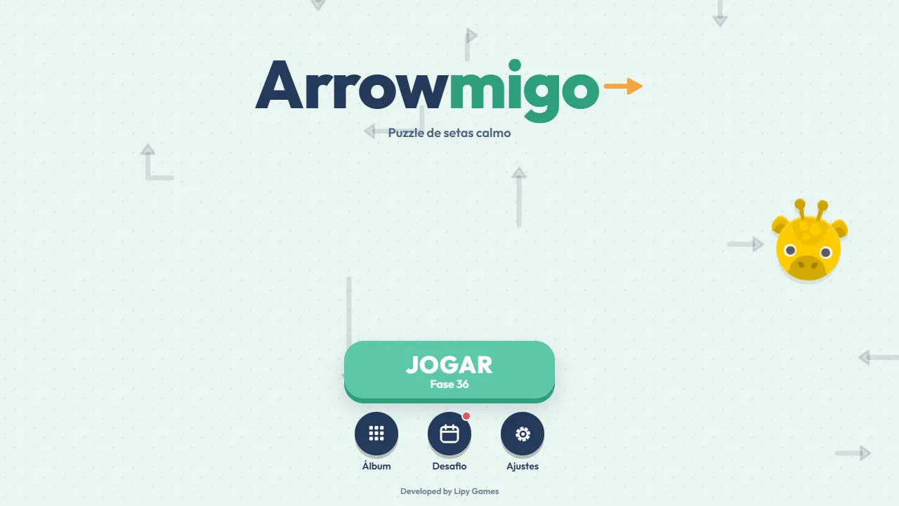 Arrowmigo: tampilan game