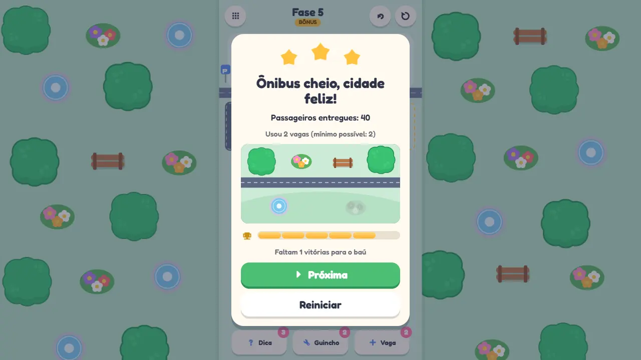 Busbloom: gameplay screenshot