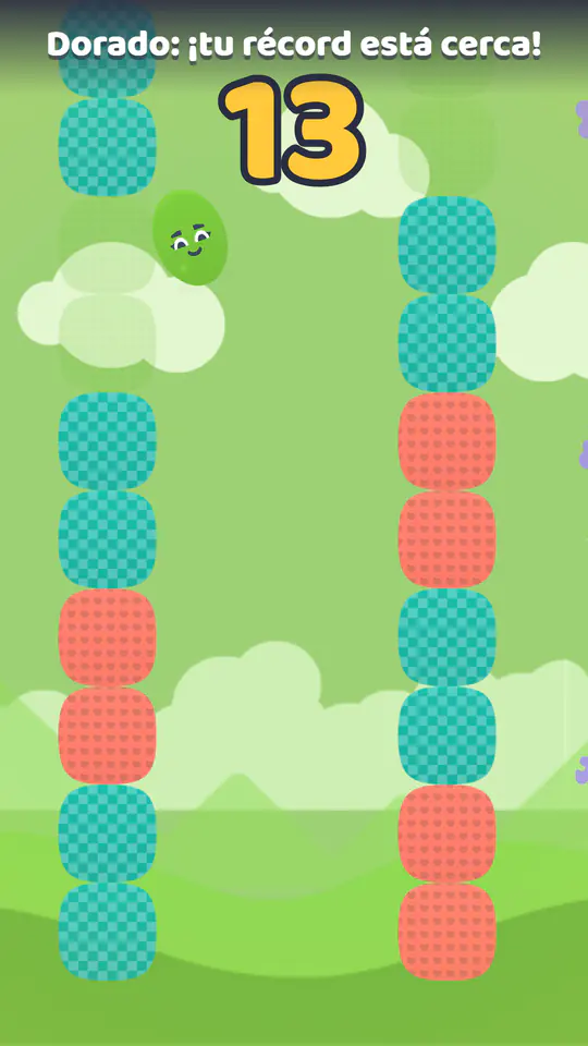 Dropaloo: pantalla del juego