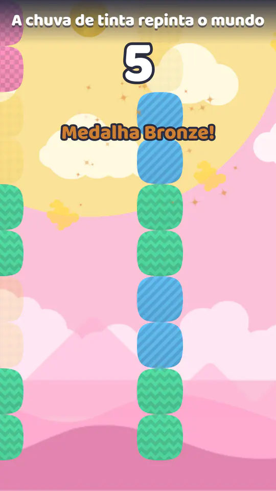Dropaloo: tela do jogo
