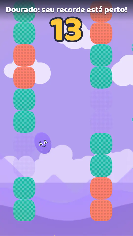 Dropaloo: tela do jogo