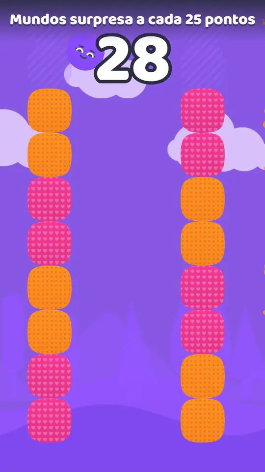 Dropaloo: tela do jogo