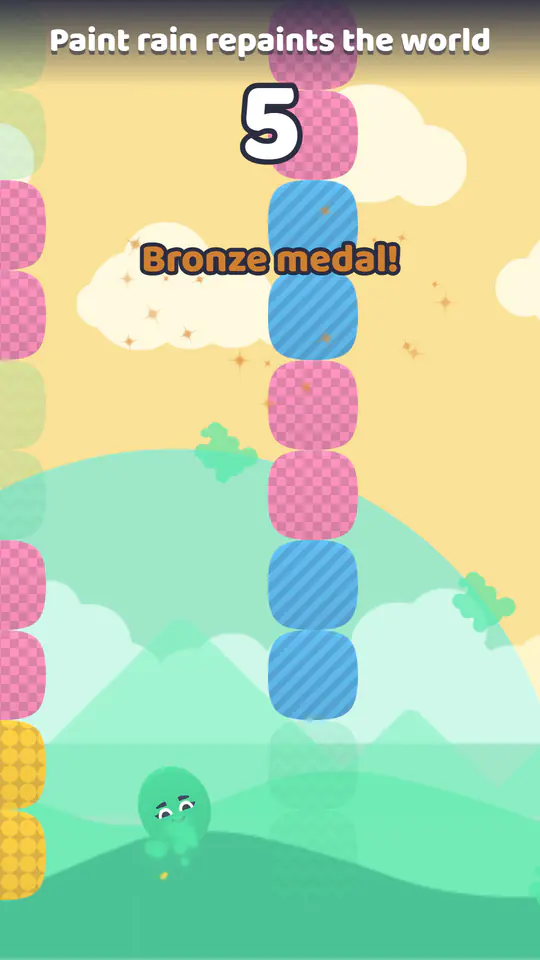 Dropaloo: tampilan game