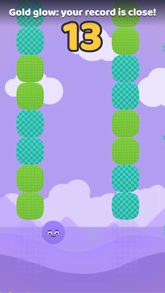 Dropaloo: tampilan game