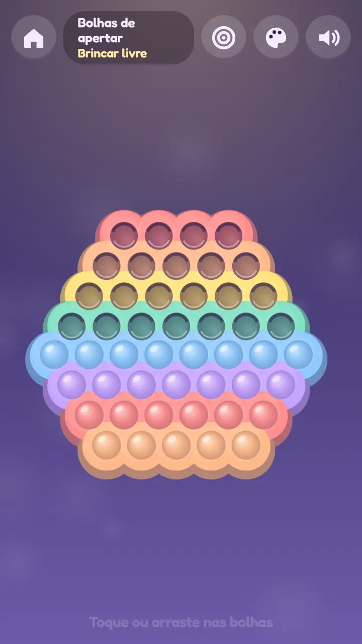 Fidgetlume: tampilan game