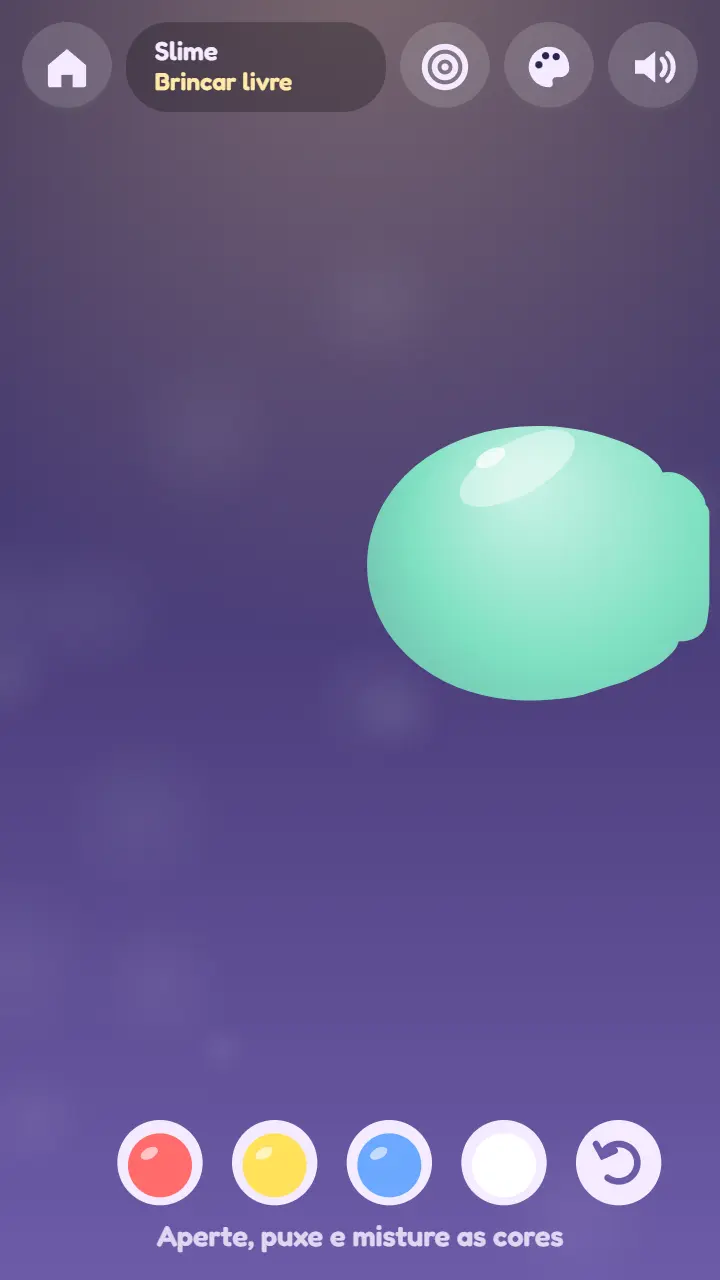 Fidgetlume: tampilan game