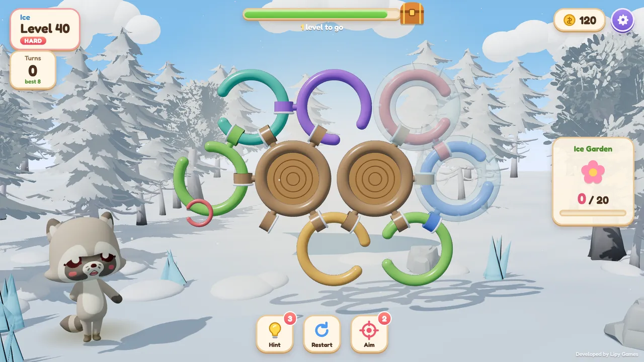 Ringamigo: tela do jogo