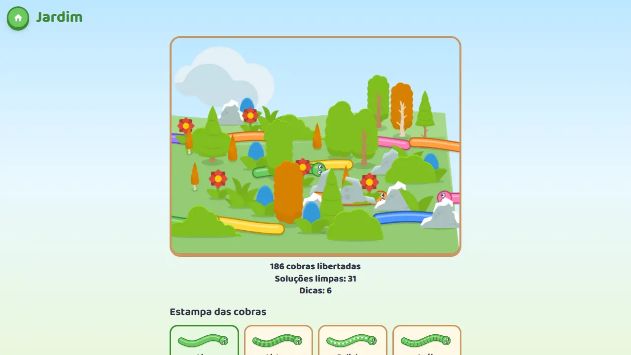 Snakoodle: gameplay screenshot