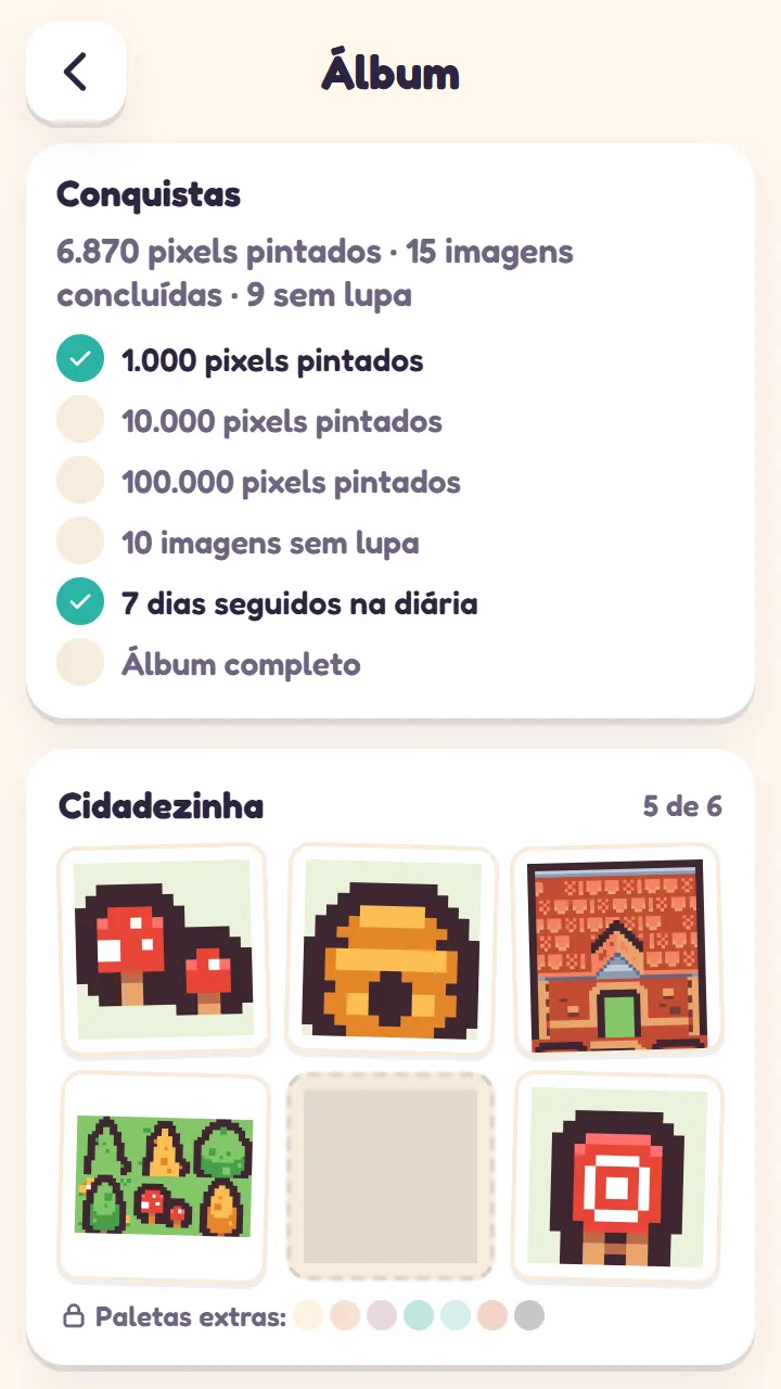 Tintapix: tampilan game