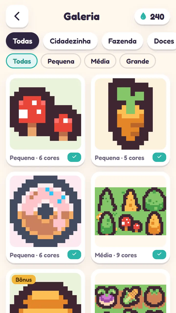 Tintapix: tampilan game