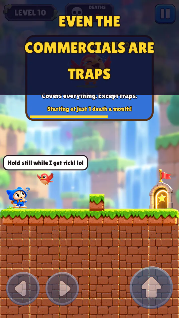 Even the commercials are traps