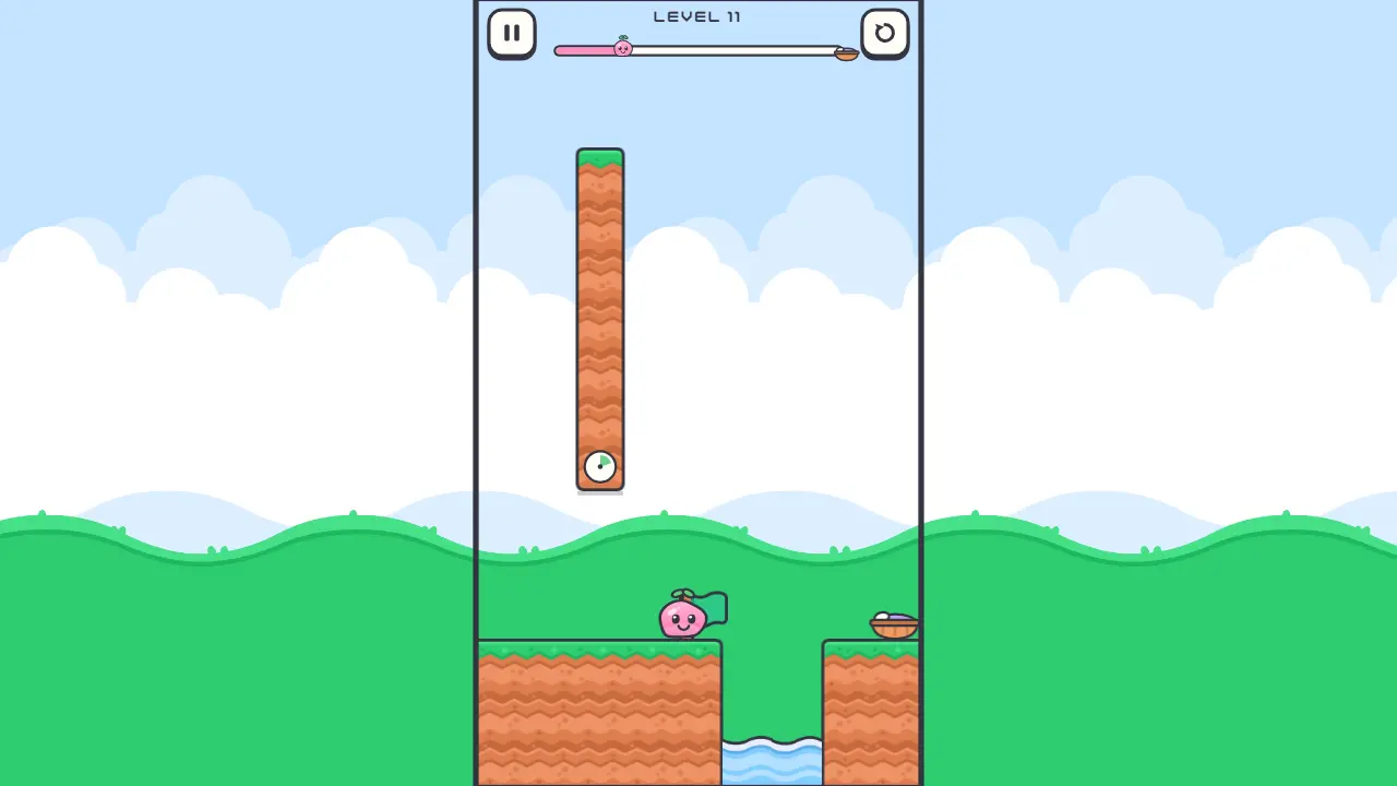 Tugmello: tampilan game