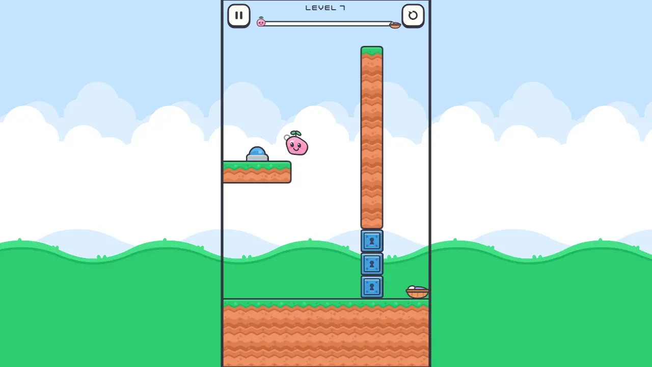 Tugmello: tampilan game